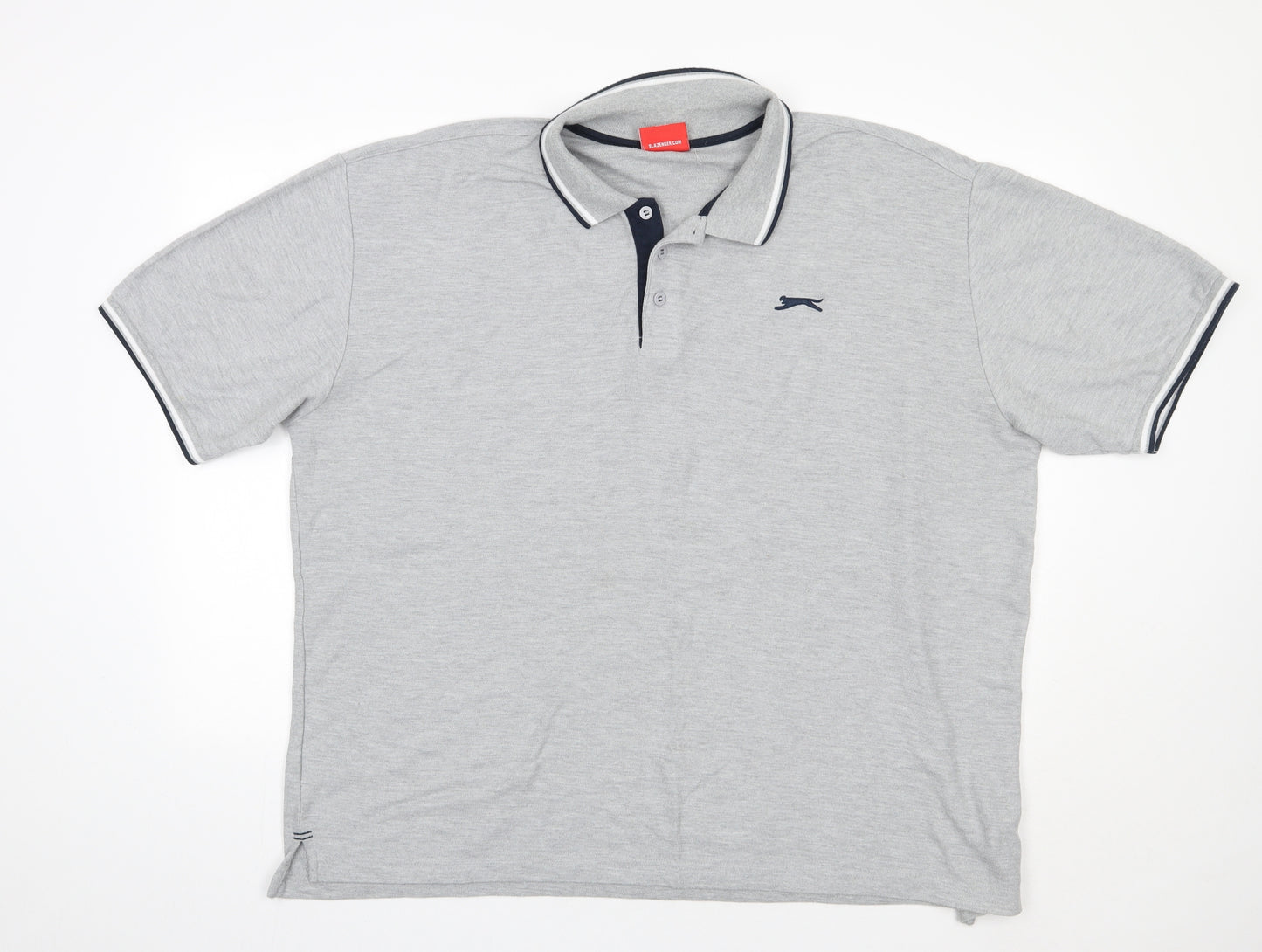 Slazenger Mens Grey    Polo Size 3XL