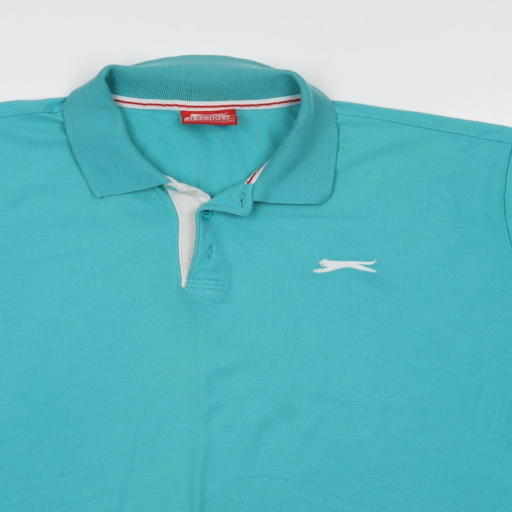 Slazenger Mens Blue    Polo Size 2XL