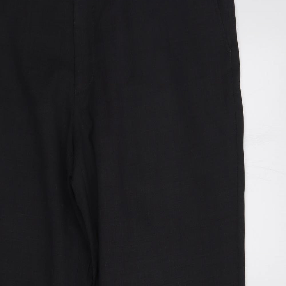 NEXT Mens Black   Dress Pants Trousers Size 36 L32 in