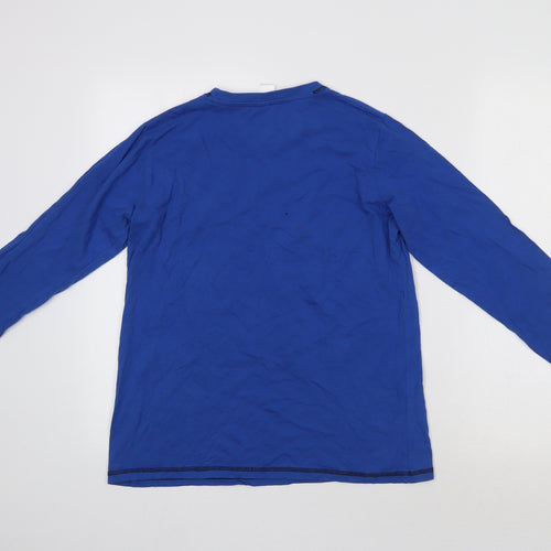 Preworn Boys Blue    Pyjama Top Size 14-15 Years  - Snooze