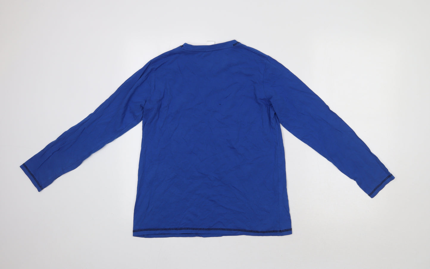 Preworn Boys Blue    Pyjama Top Size 14-15 Years  - Snooze
