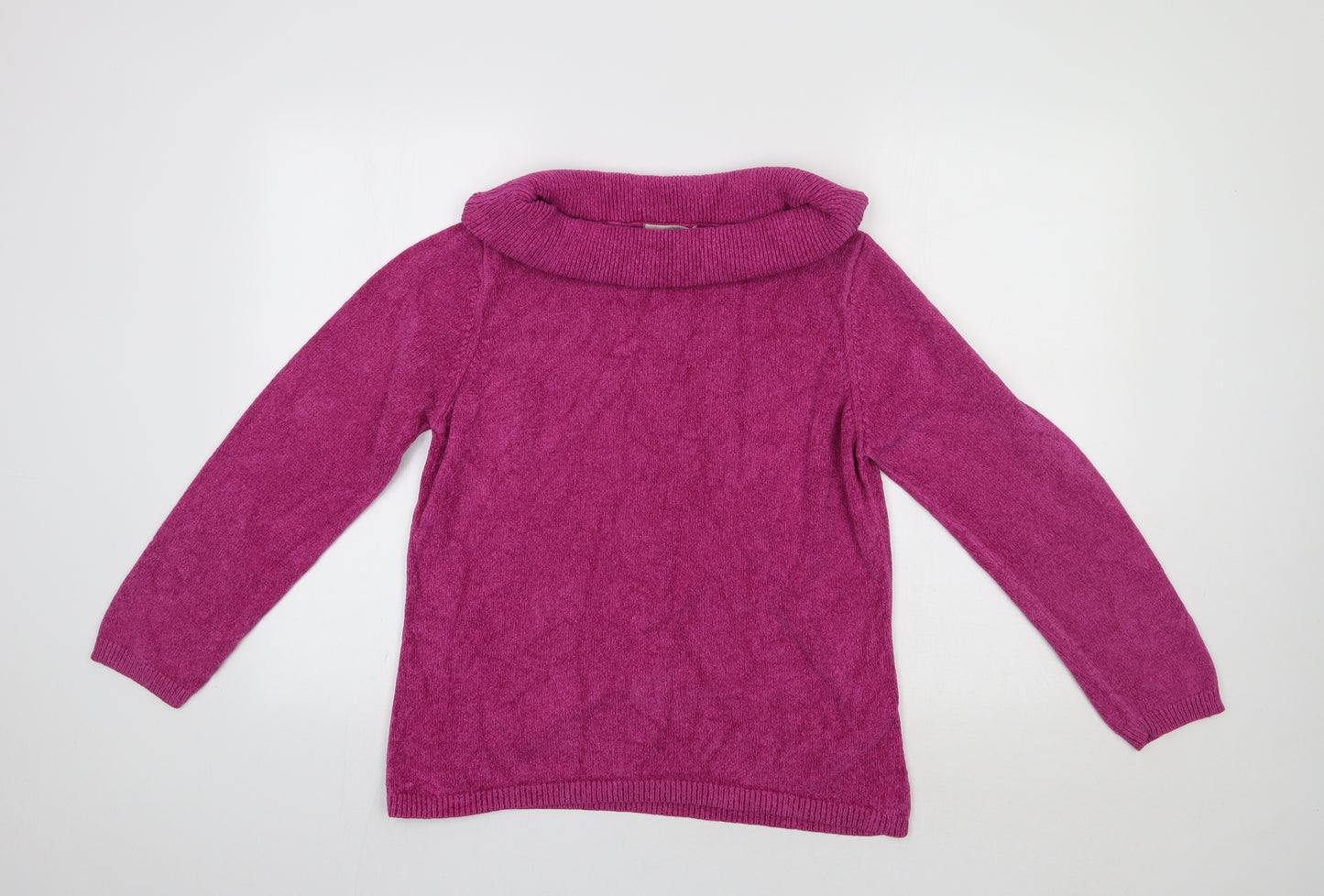 M&S Womens Pink   Pullover Jumper Size 16