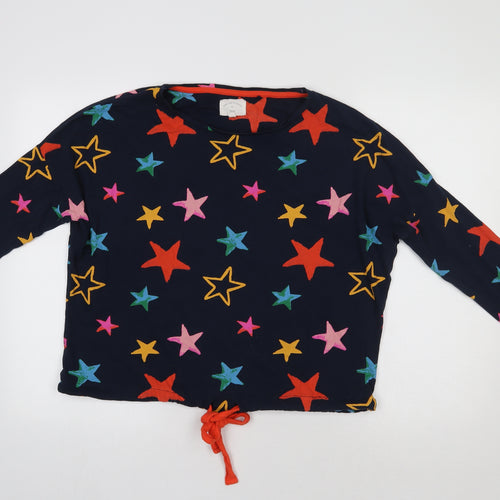 NEXT Womens Blue Geometric  Top Pyjama Top Size M  - Star Print