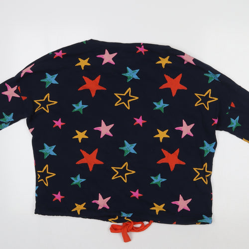 NEXT Womens Blue Geometric  Top Pyjama Top Size M  - Star Print