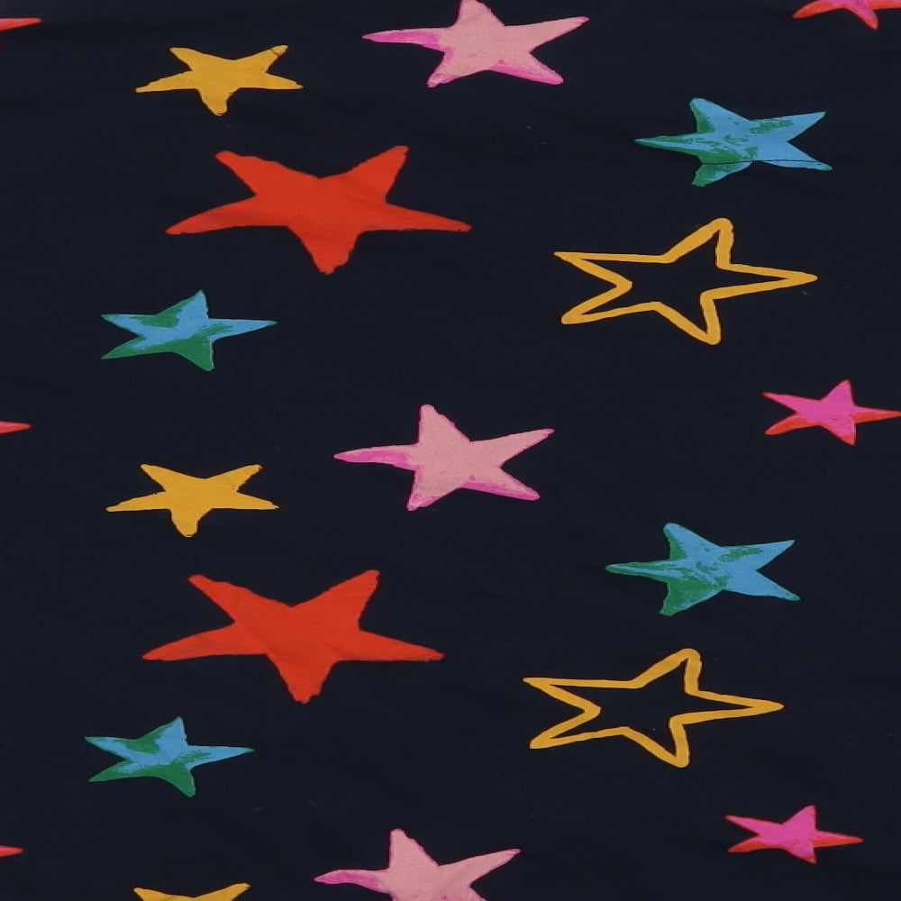 NEXT Womens Blue Geometric  Top Pyjama Top Size M  - Star Print
