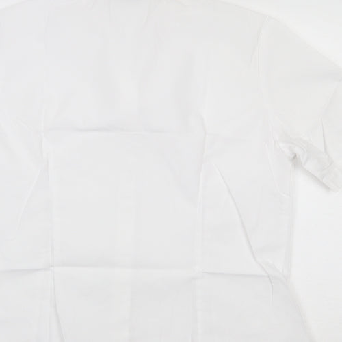 Disley Womens White   Basic Button-Up Size 14