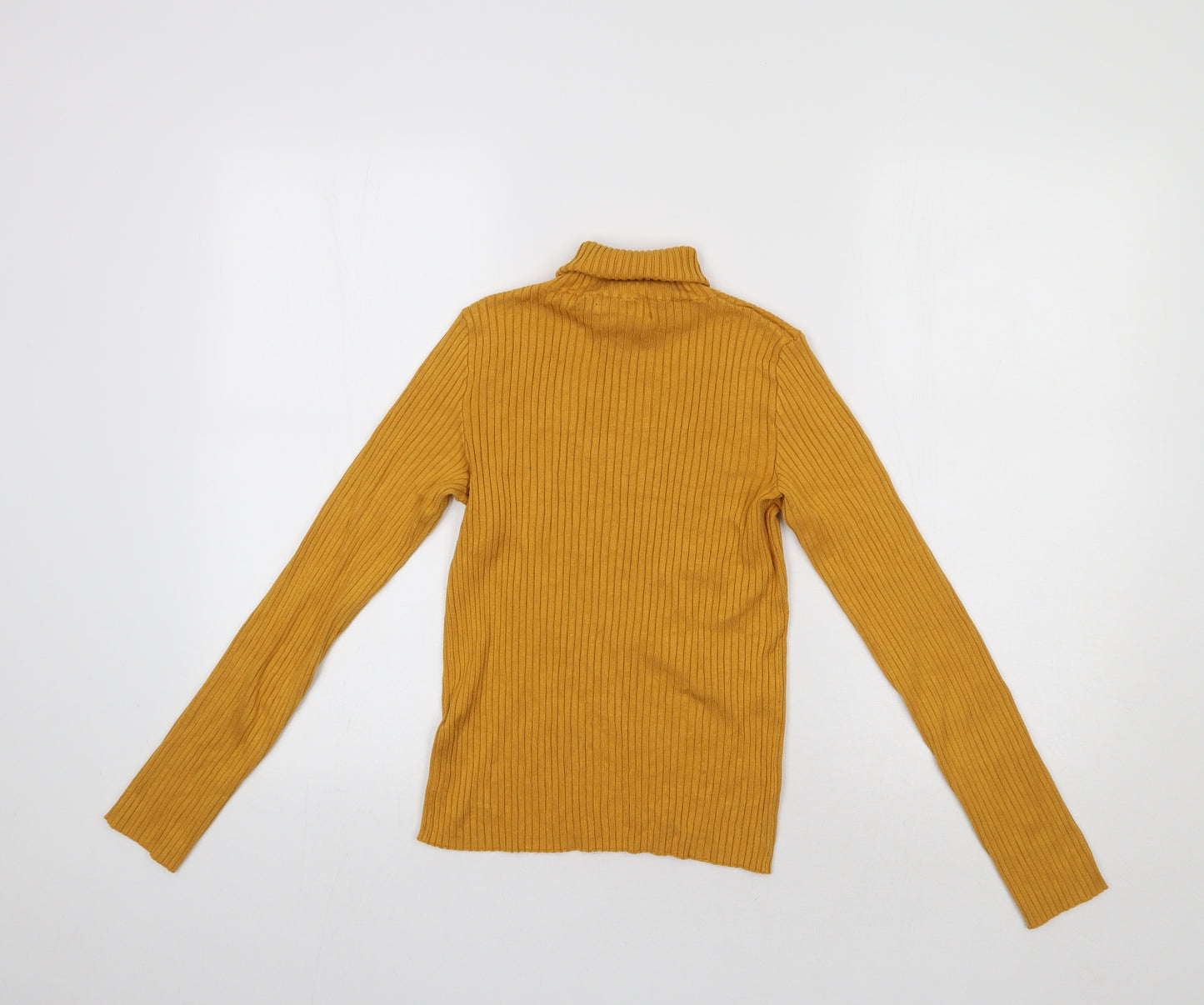 Bershka Womens Yellow   Basic Blouse Size M