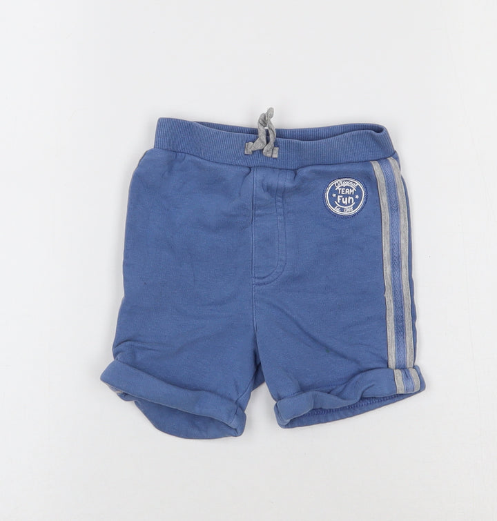 George Baby Blue Jogger Trousers Size 12-18 Months