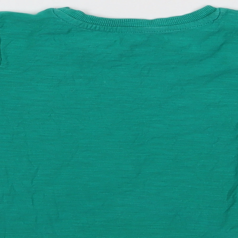 Matalan Baby Green   Basic T-Shirt Size 12-18 Months  - Dino