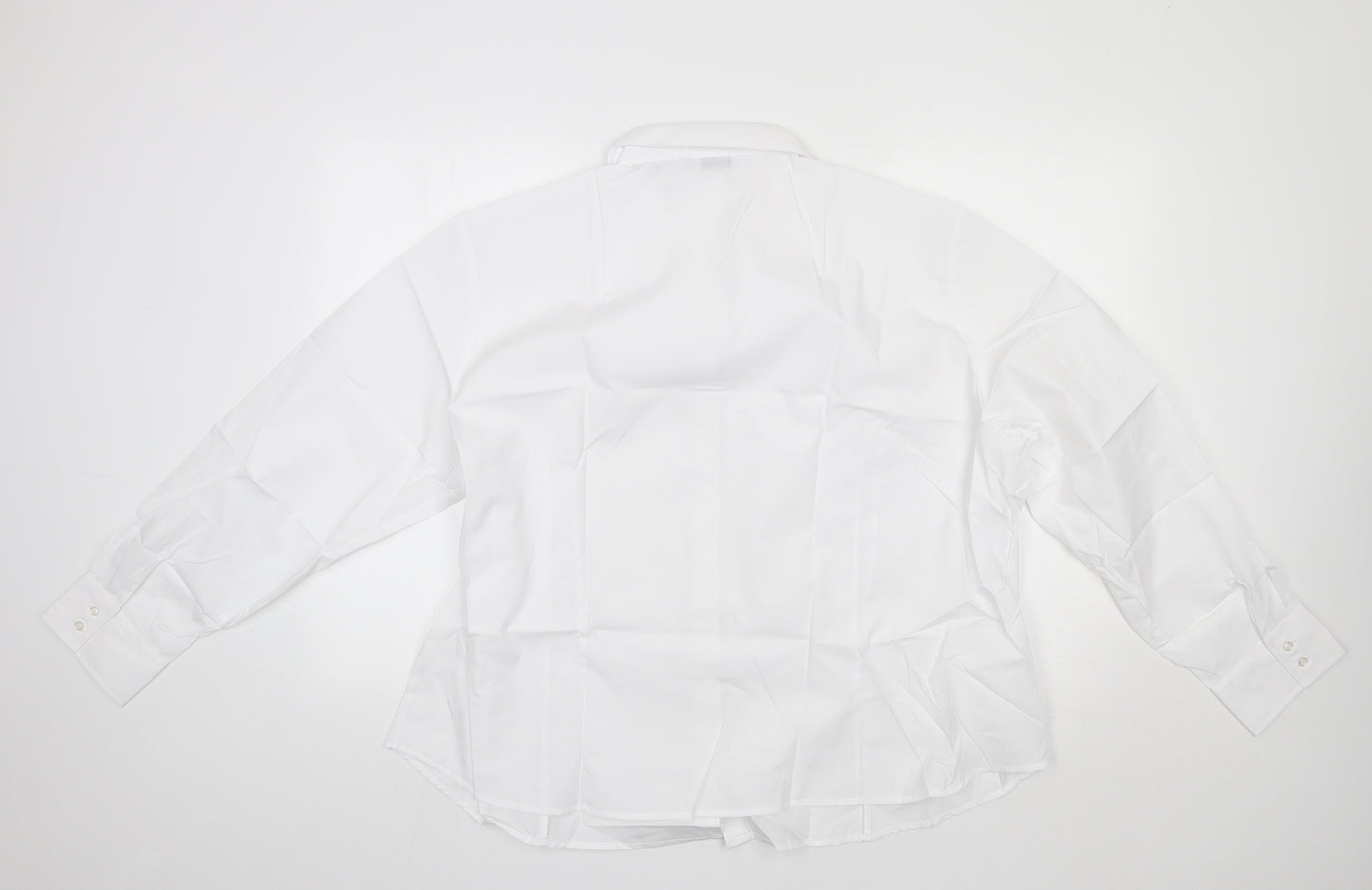 Disley Womens White   Basic Button-Up Size 28