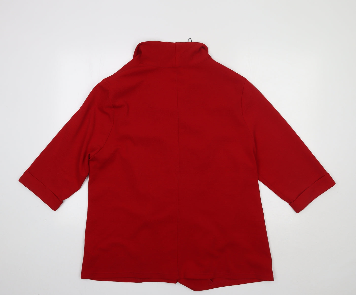 New Look Womens Red   Jacket Blazer Size 24