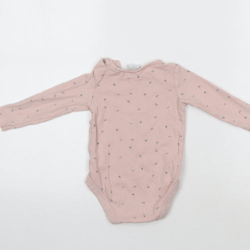 Disney Baby Baby Pink Floral  Romper One-Piece Size 12-18 Months