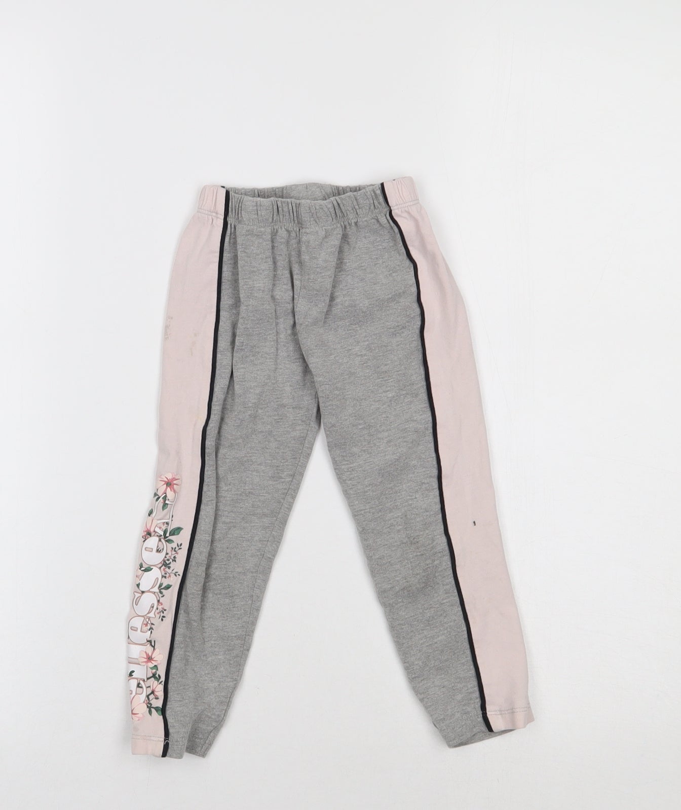 Ellesse  Girls Grey   Jogger Trousers Size 3-4 Years