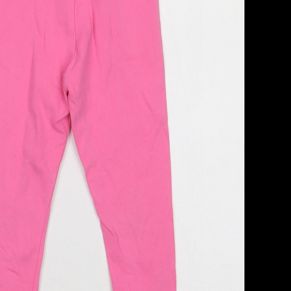 NEXT Girls Pink   Jogger Trousers Size 2-3 Years