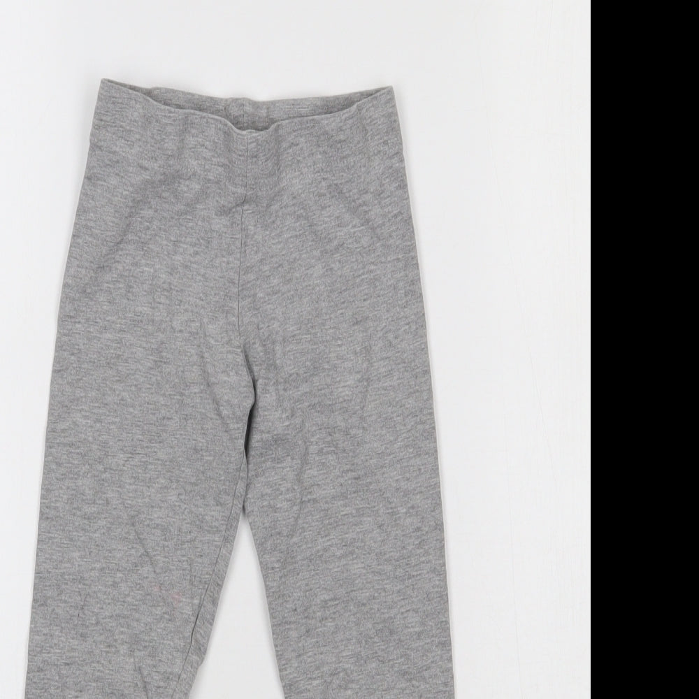 Primark Girls Grey   Jegging Trousers Size 7-8 Years