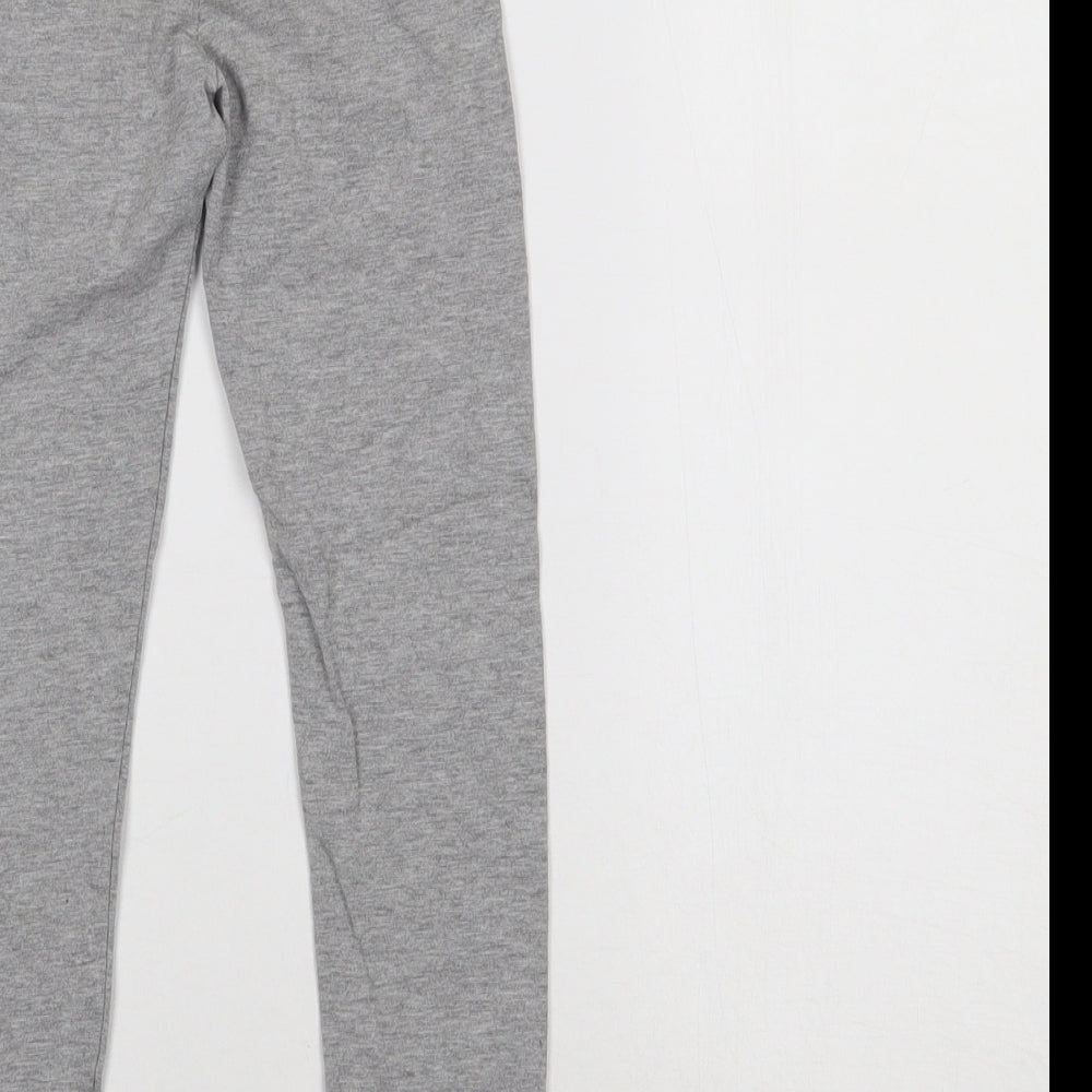 Primark Girls Grey   Jegging Trousers Size 7-8 Years