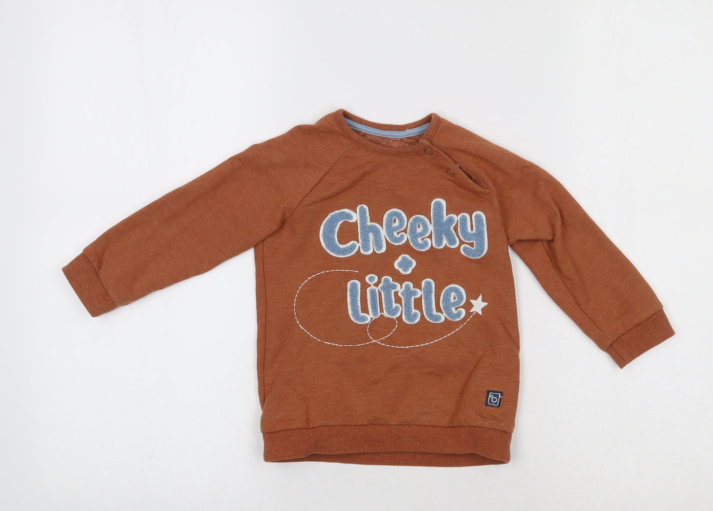 George Baby Brown   Pullover Jumper Size 12-18 Months