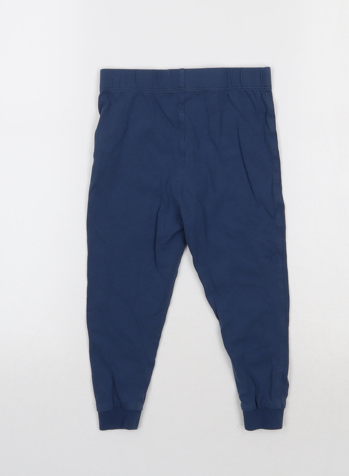 M&S Girls Blue   Jogger Trousers Size 2-3 Years