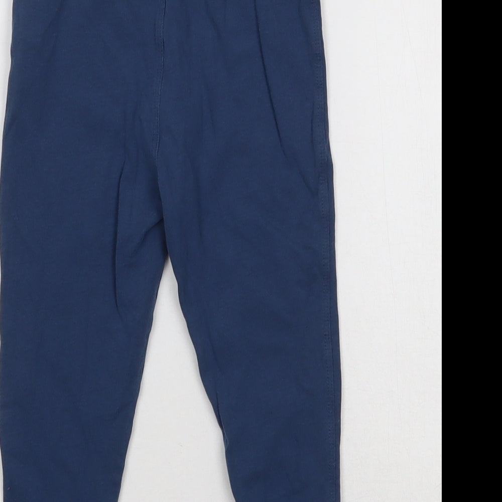 M&S Girls Blue   Jogger Trousers Size 2-3 Years