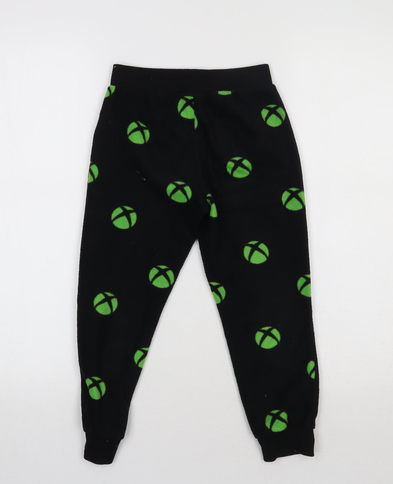 Tesco Boys Black Geometric   Pyjama Pants Size 6-7 Years  - XBox