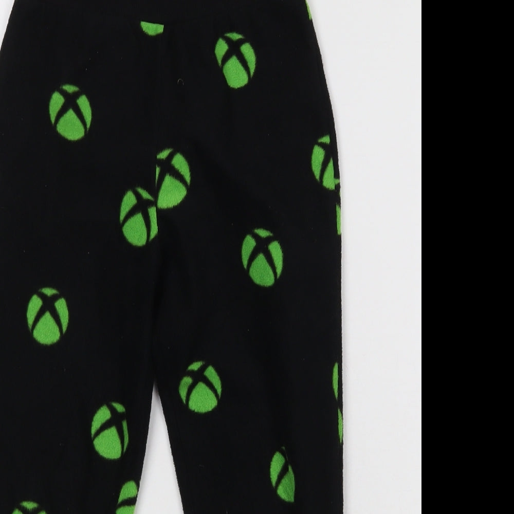 Tesco Boys Black Geometric   Pyjama Pants Size 6-7 Years  - XBox