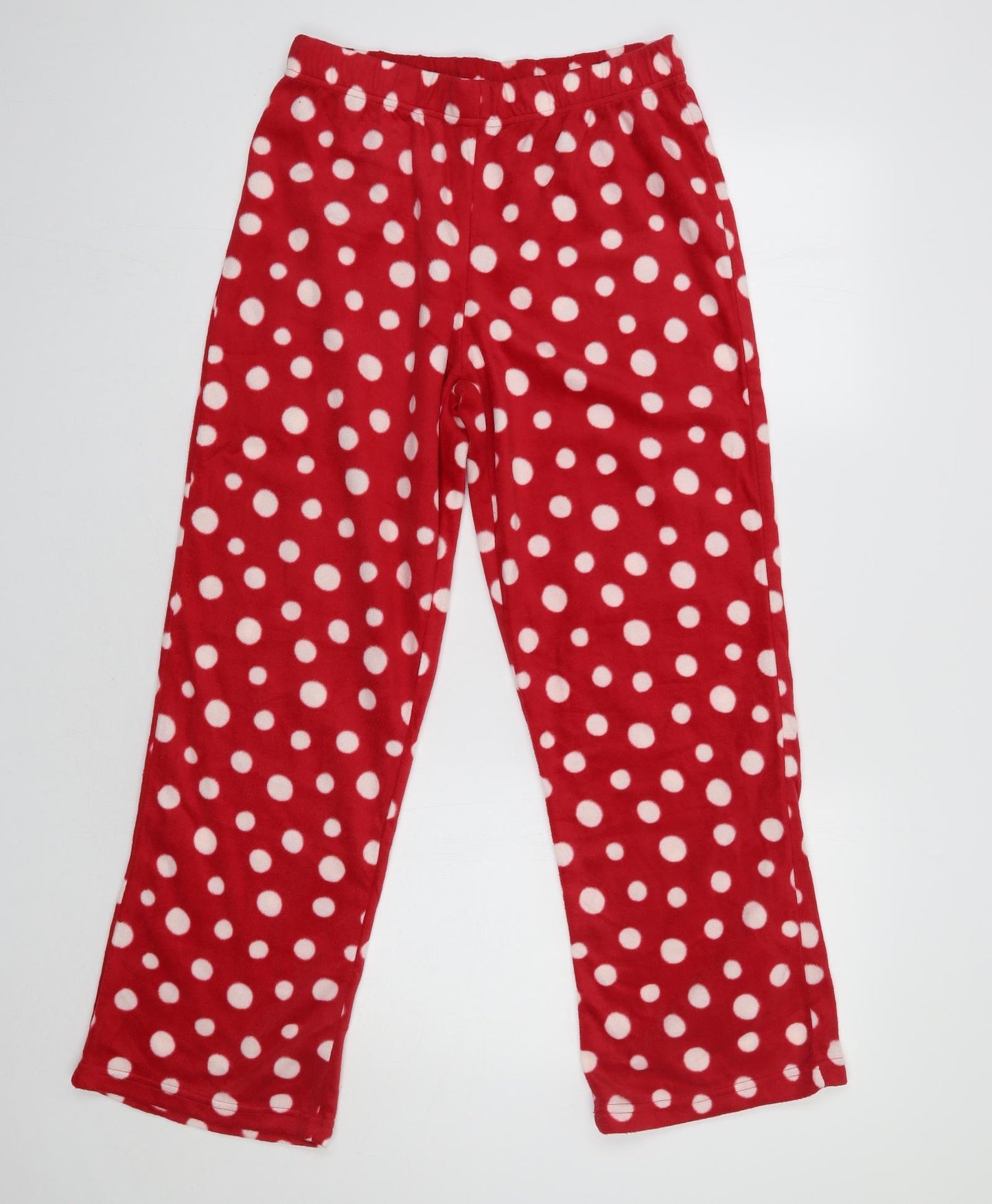 Preworn Womens Red Polka Dot   Pyjama Pants Size M