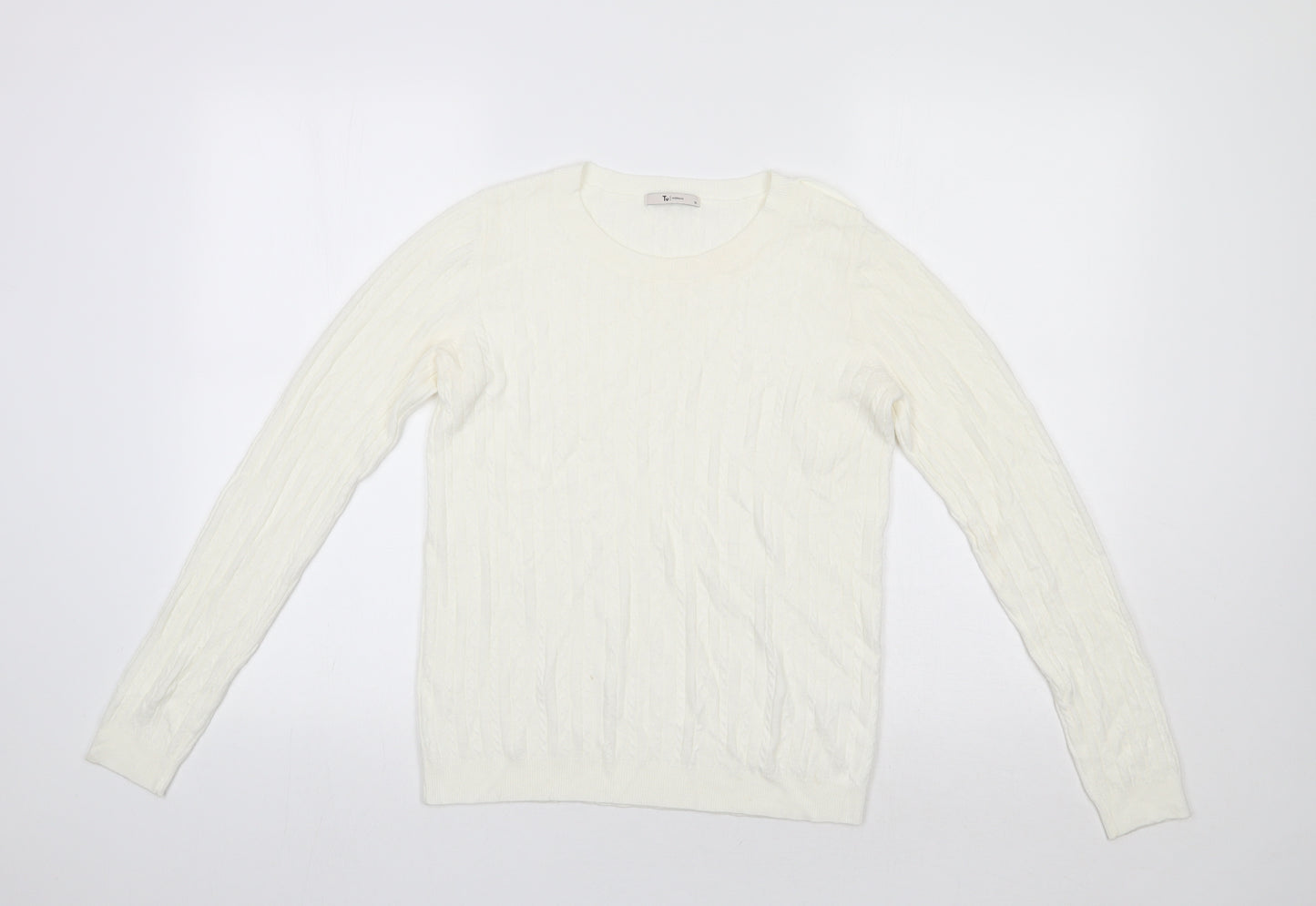 TU Womens Ivory   Pullover Jumper Size 14