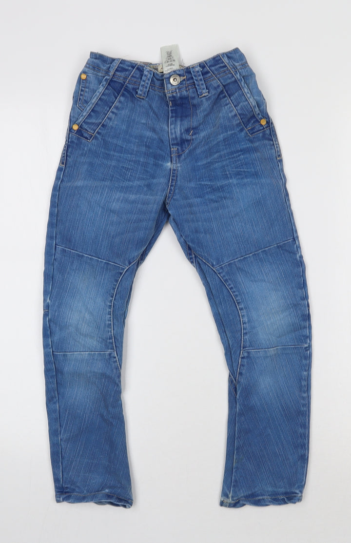 NEXT Boys Blue Straight Jeans Size 6 Years