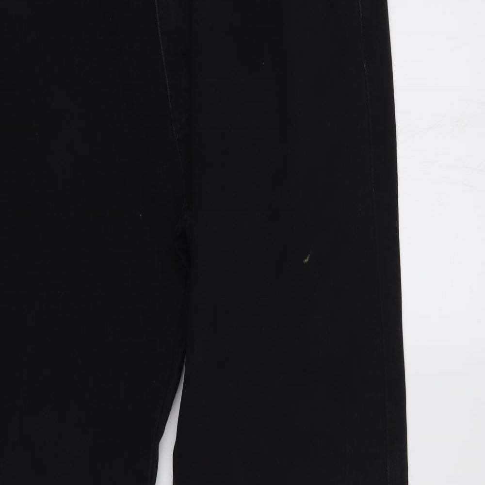 TU Mens Black   Straight Jeans Size 34 L32 in