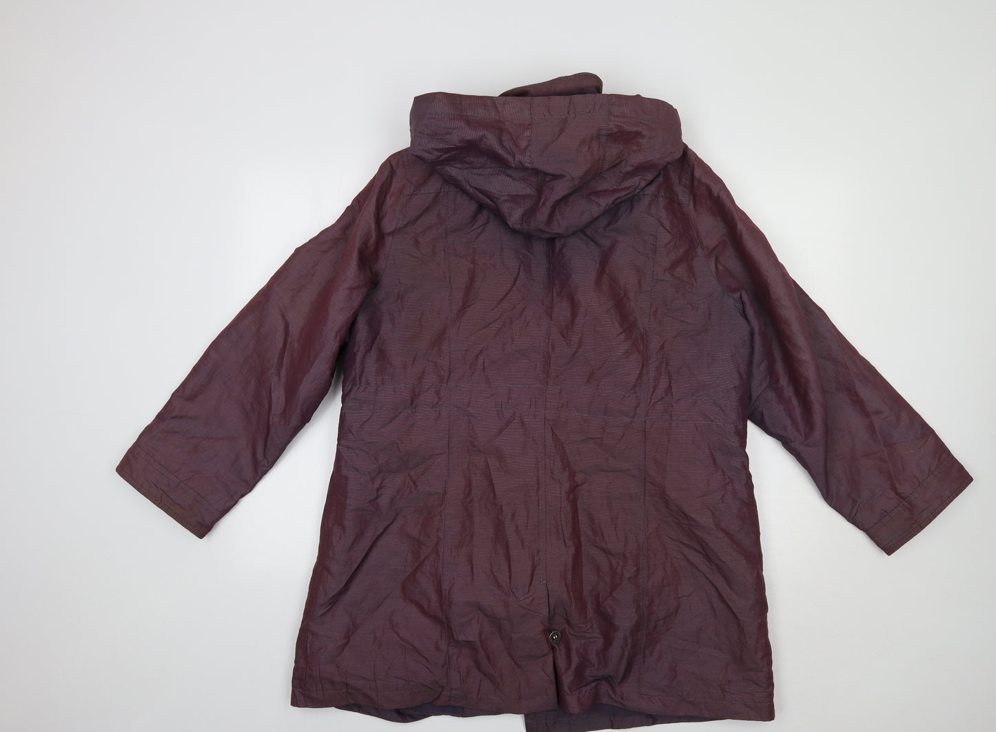 Per Una Womens Purple   Windbreaker Jacket Size 20