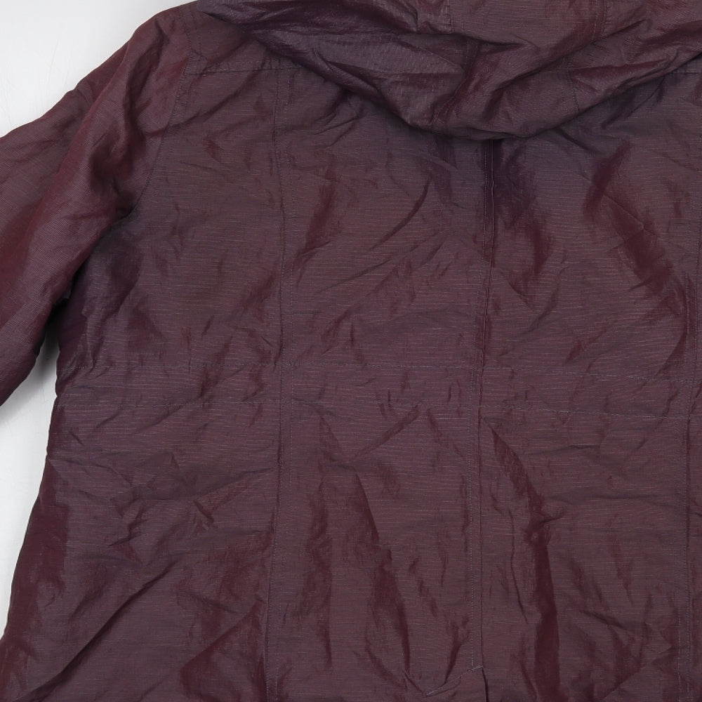 Per Una Womens Purple   Windbreaker Jacket Size 20