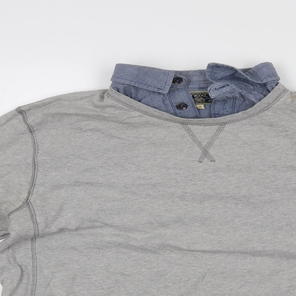 NEXT Mens Grey   Pullover Sweatshirt Size M