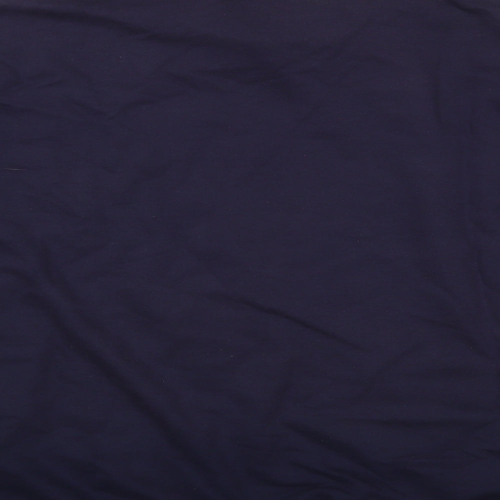 DASH Womens Blue   Pullover Sweatshirt Size L