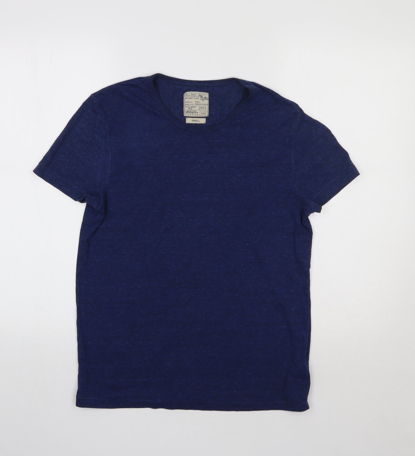 Burton Mens Blue    T-Shirt Size S