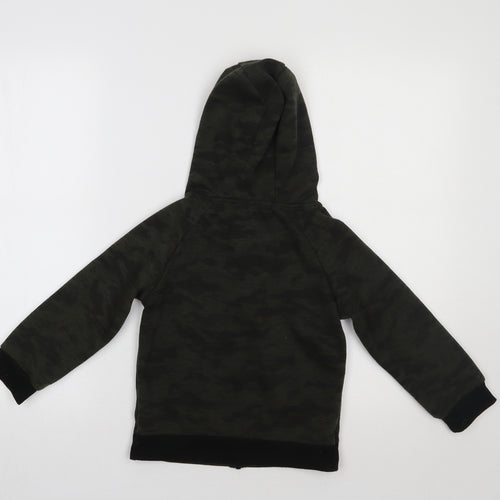 Primark Boys Green   Full Zip Hoodie Size 6-7 Years