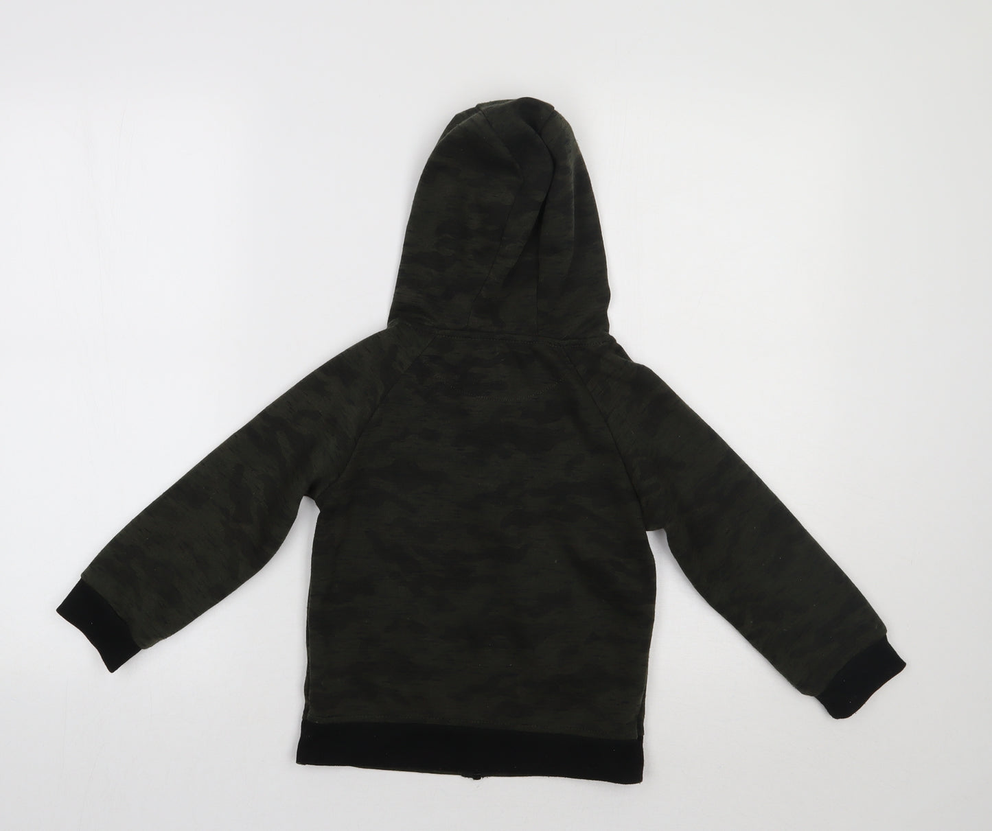 Primark Boys Green   Full Zip Hoodie Size 6-7 Years