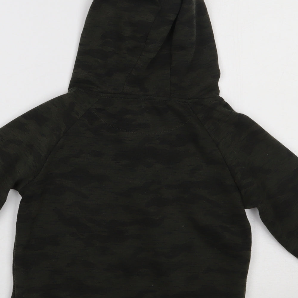 Primark Boys Green   Full Zip Hoodie Size 6-7 Years