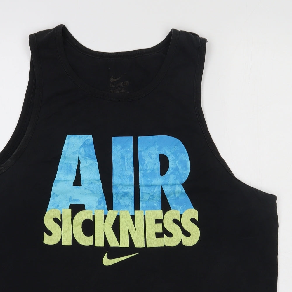 Nike Mens Black   Basic Tank Size XL