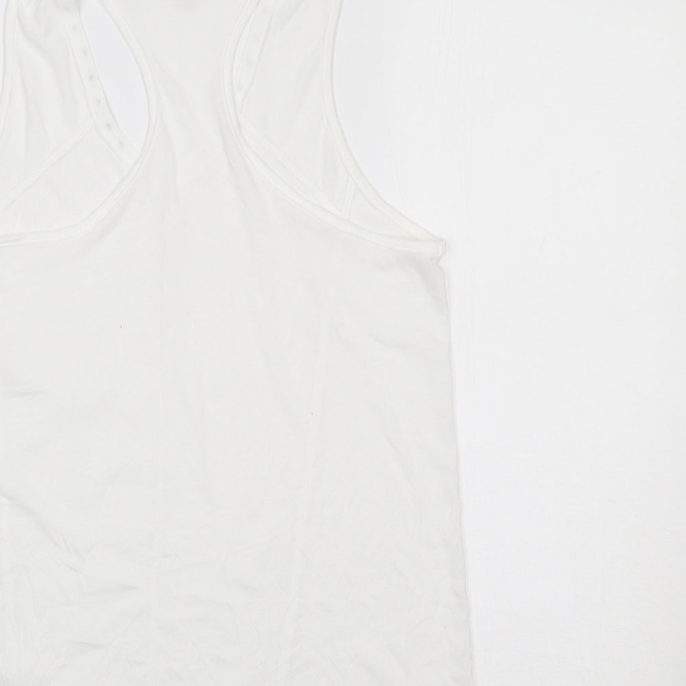 NEXT Womens White   Basic Tank Size 12