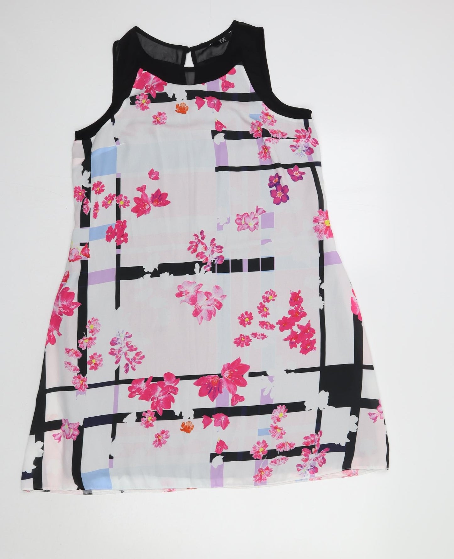 F&F Womens Multicoloured Floral  A-Line  Size 14