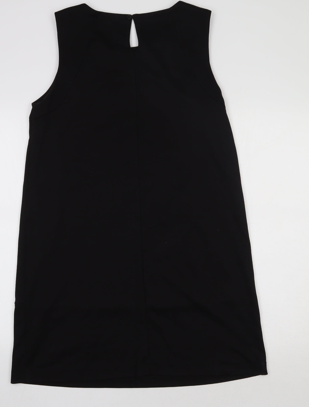 Peacocs Womens Black Striped  A-Line  Size 14