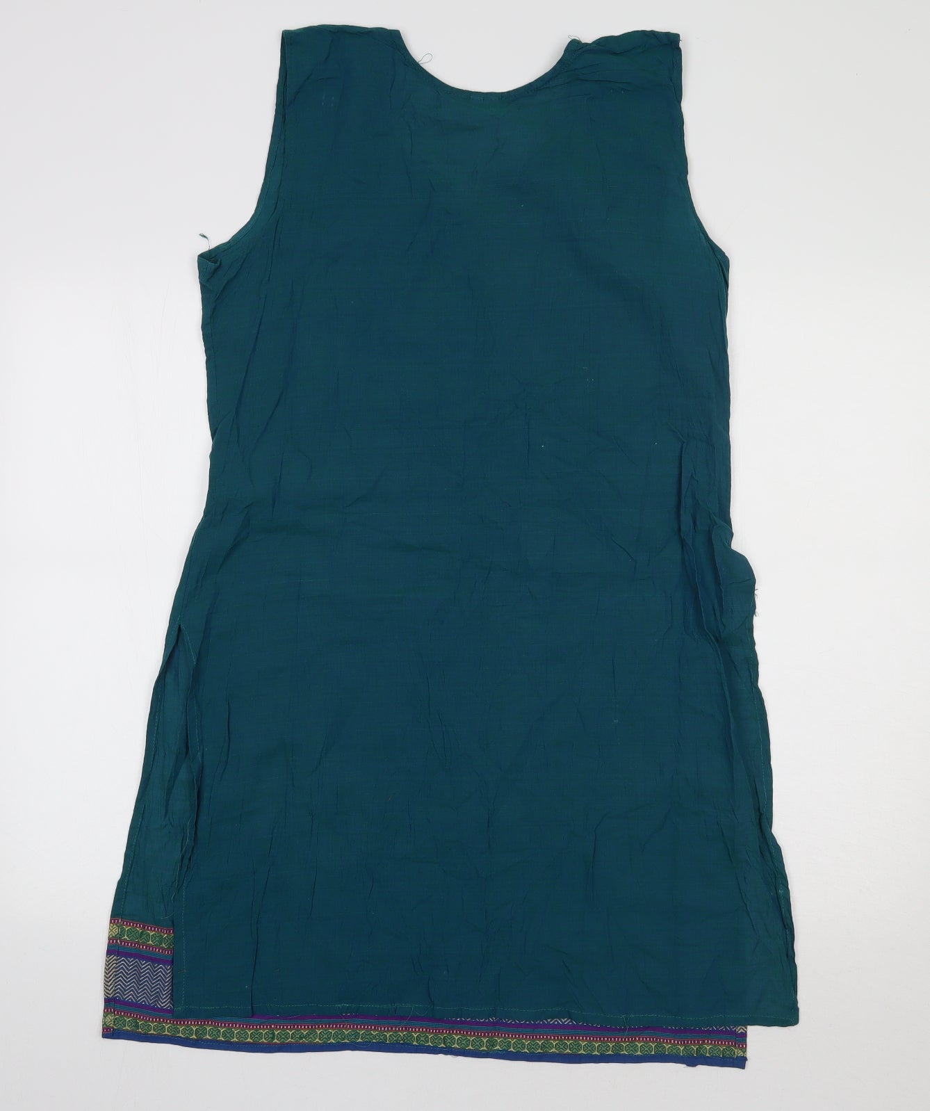 Preworn Womens Green   Tunic Blouse Size L