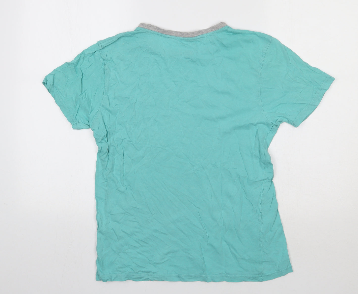 Motogear Womens Green   Basic T-Shirt Size S