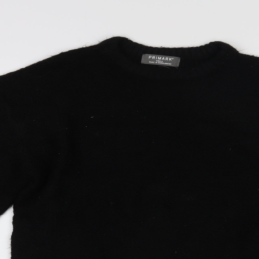 Primark Womens Black   Pullover Jumper Size S