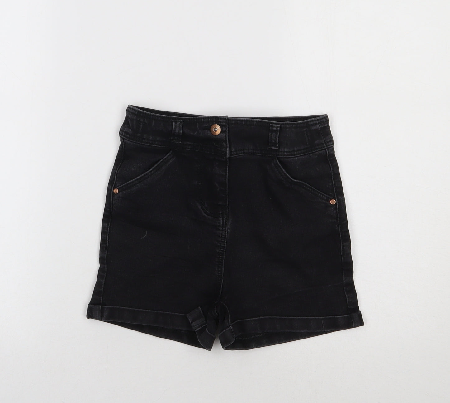 TU Girls Black   Hot Pants Shorts Size 10 Years