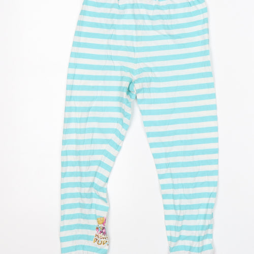 George Girls Multicoloured Striped   Pyjama Pants Size 6-7 Years  - Paw patrol