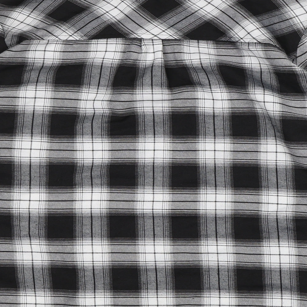 New Look Womens Multicoloured Plaid  Basic Button-Up Size 20