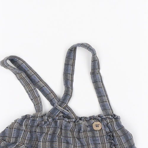 NEXT Girls Multicoloured Check  Skater Skirt Size 9-12 Months