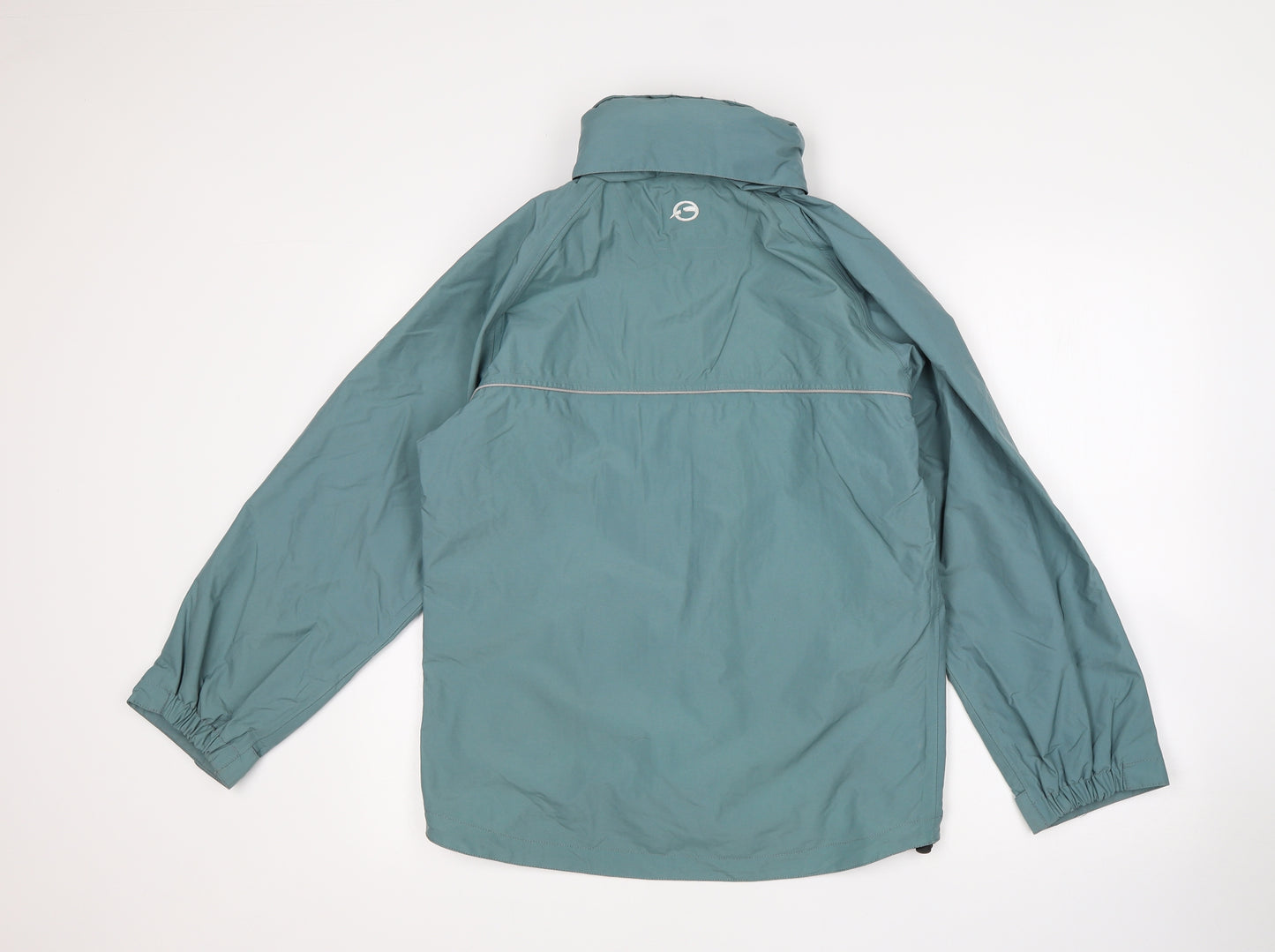 Spraywat Boys Green   Rain Coat Coat Size 12 Years