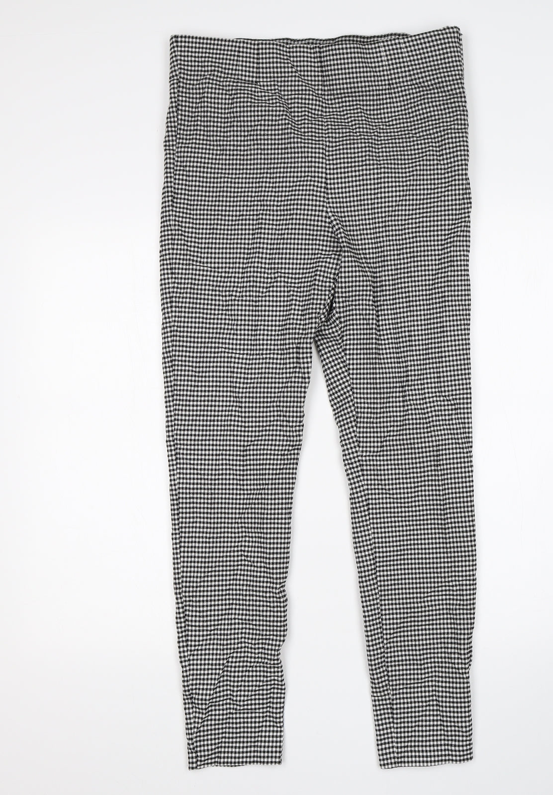 Zara Womens Multicoloured Check  Capri Leggings Size 2XL L28 in